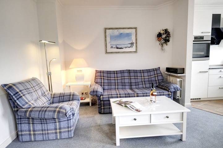 Ganze Wohnung, Zentrale 2-Zimmer-Ferienwohnung. Nur 600 Meter zum Strand! in Westerland, Sylt (Gemeinde)