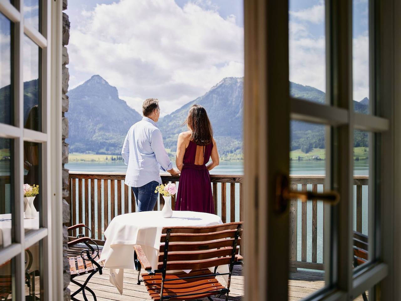 Landhaus zu Appesbach - Doppelzimmer Kabinett in Sankt Wolfgang im Salzkammergut, Traunviertel