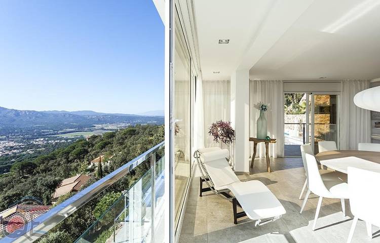 Location de vacances pour 8 personnes, avec piscine ainsi que jardin et vue sur l’océan à Santa Cristina d'Aro - 2