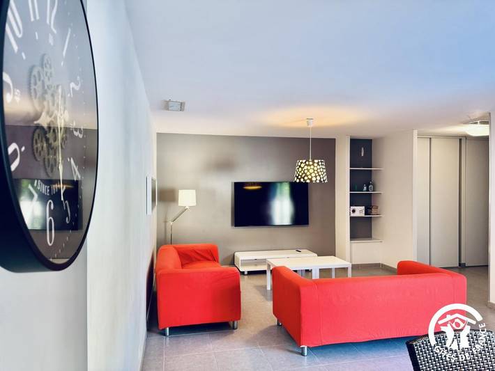 Gîte pour 6 personnes, avec jardin ainsi que piscine et terrasse à Canet - 3