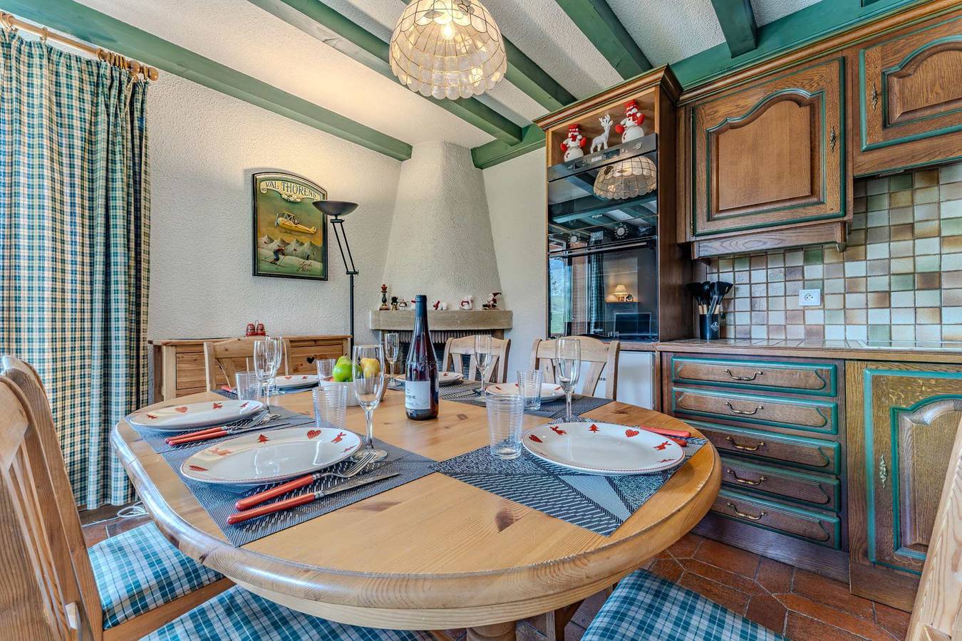 Appartement entier, Appartement de vacances pour 6 personnes avec balcon/terrasse in Val Thorens, Les Trois Vallées