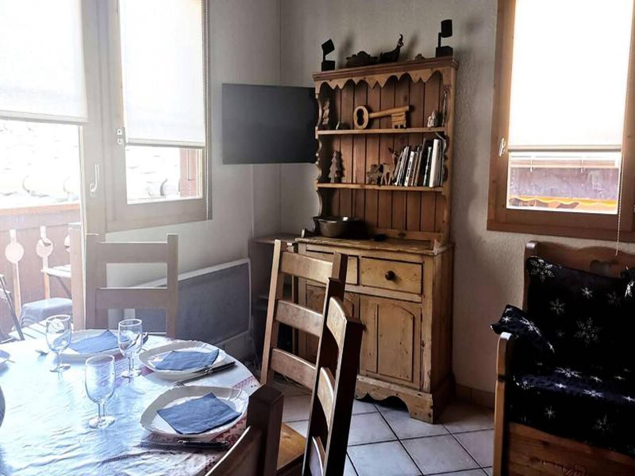 Ganze Wohnung, 3 Zimmer für 6 Personen in Valmorel, Les Avanchers-Valmorel