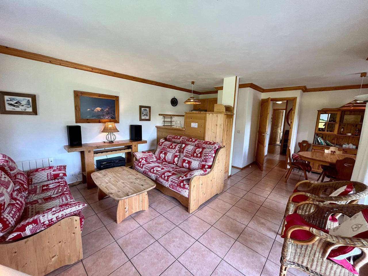 Appartement entier, Appartement ski aux pieds, 2 chambres, terrasse et parking couvert - La Clusaz in La Clusaz, Région d'Annecy