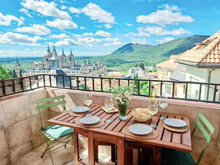 Apartamento de vacaciones para 4 personas, con Balcón y Vistas en San Lorenzo de El Escorial