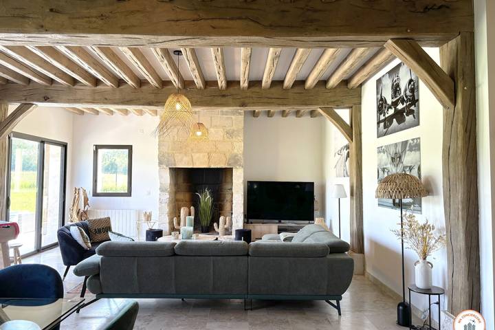 Location de vacances pour 6 personnes, avec jardin et terrasse à Tourgéville - 2