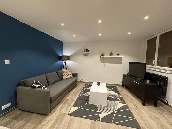 Gîte pour 2 personnes, avec jardin et vue à Ville-la-Grand