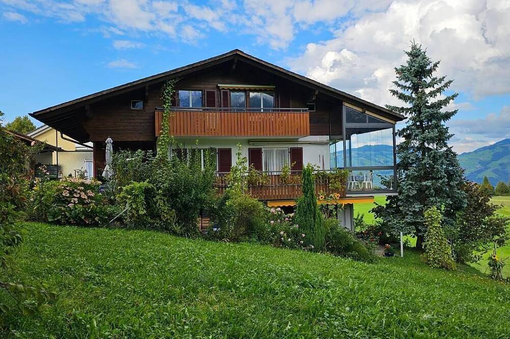 Ferienwohnung Aeschi b. Spiez für 1 - 2 Personen mit 1 Schlafzimmer - Ferienhaus in Aeschi bei Spiez, Thunersee