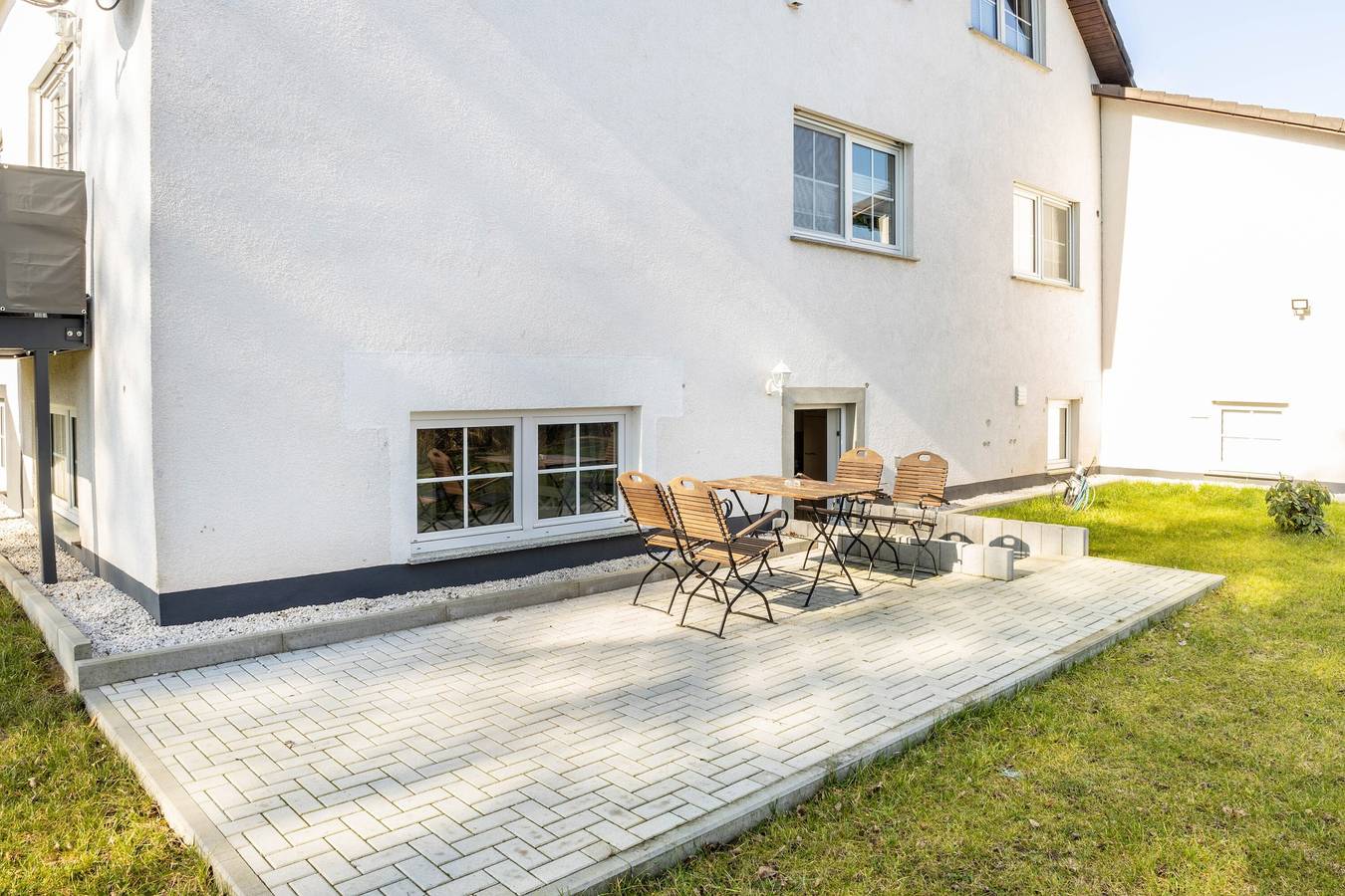 Ganze Wohnung, Ferienwohnung 'Terrace' mit privater Terrasse und Wi-Fi in Föritztal, Region Sonneberg
