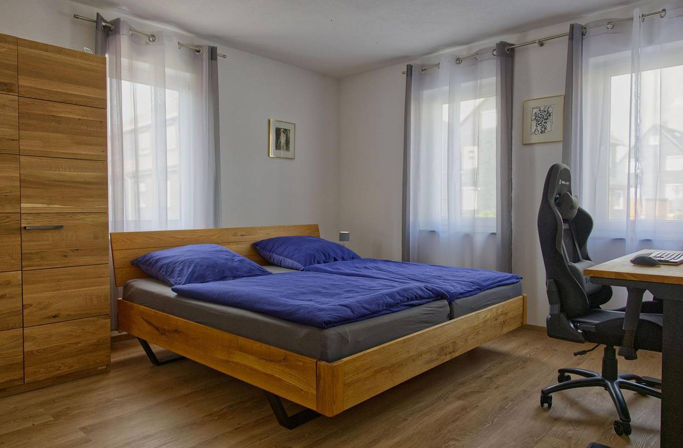 Ferienhaus Bibertalblick mit Sauna und Terrasse in Schnett, Masserberg