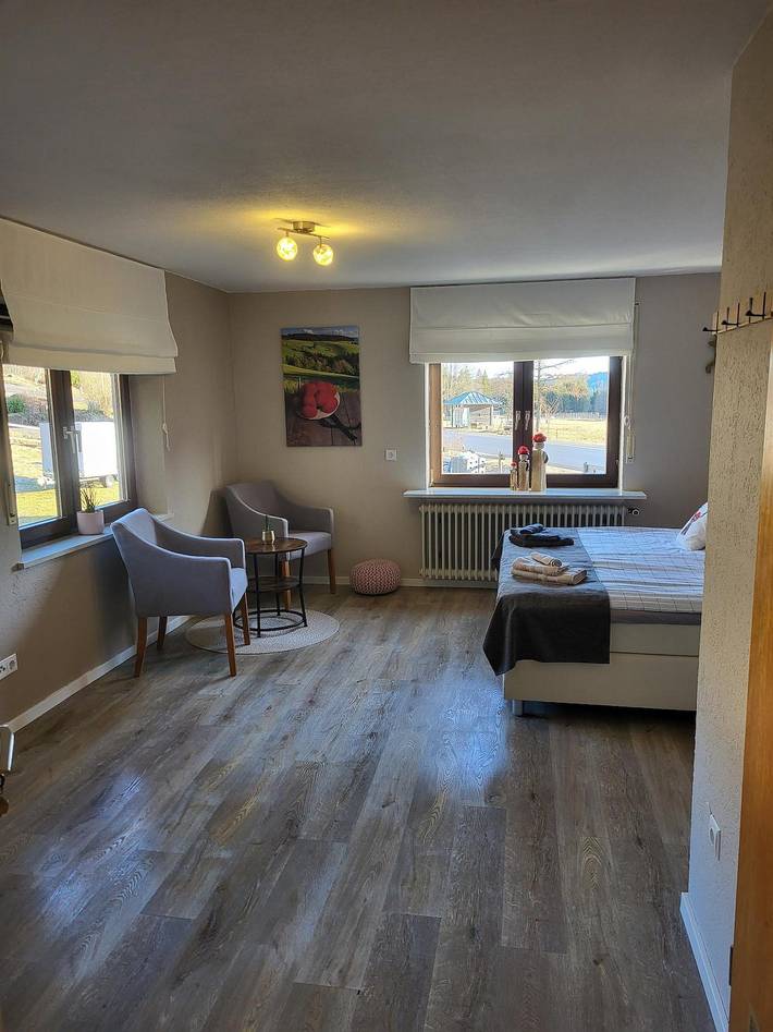 Pension pour 2 personnes, avec vue sur le lac et terrasse à Schluchsee - 4