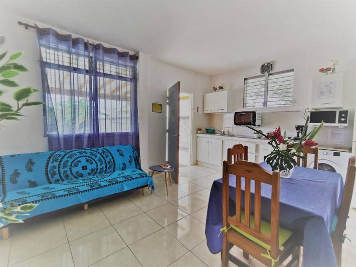 Appartement de vacances pour 3 personnes, avec balcon et jardin