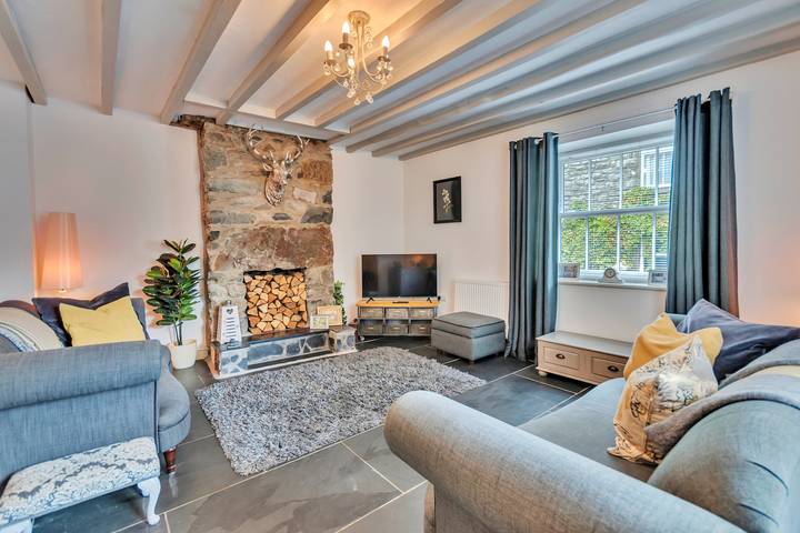 Ferienhaus für 6 Personen, mit Garten