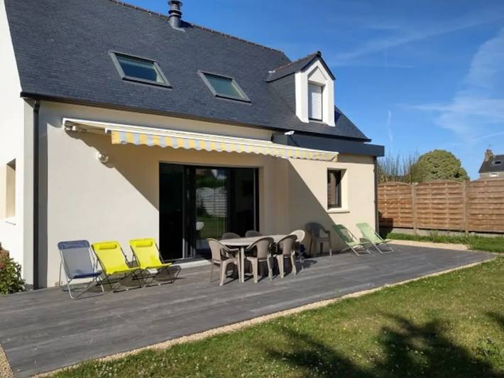 Maison de vacances pour 8 personnes, avec Terrasse et Jardin
