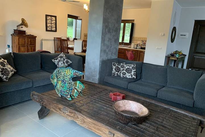 Villa with the best location and view in all fermo in Amandola, Nationalpark Monti Sibillini