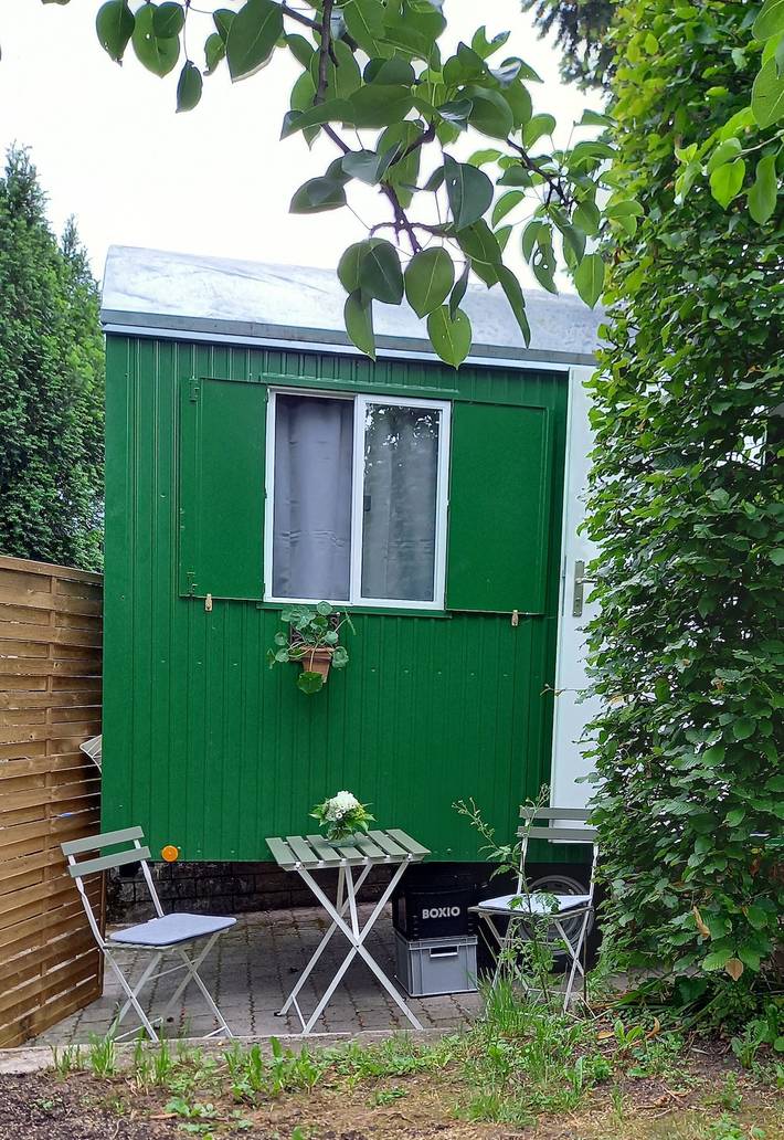 Wohnwagen für 2 Personen, mit Garten im Kraichgau