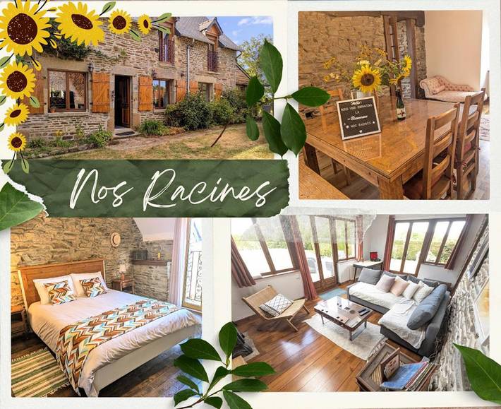 Maison de vacances pour 6 personnes, avec vue ainsi que jardin et terrasse - 1