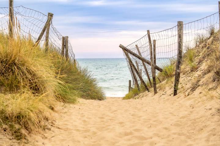 Mobil home pour 6 personnes, avec terrasse et piscine dans Sion-sur-l'Océan - 3