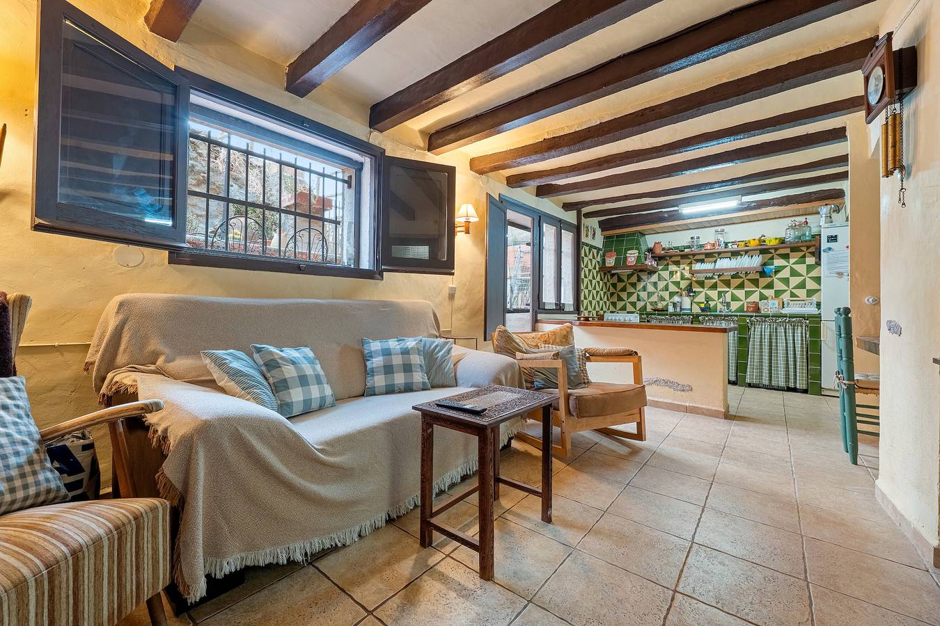 Ferienhaus 'Tranquil' mit Bergblick, Wlan und Klimaanlage in el Lloar, Priorat