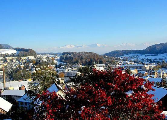 Appartement de vacances entier, Pilgrims' flat with a clear view of the mountains in Wald (Suisse), Canton de Zurich