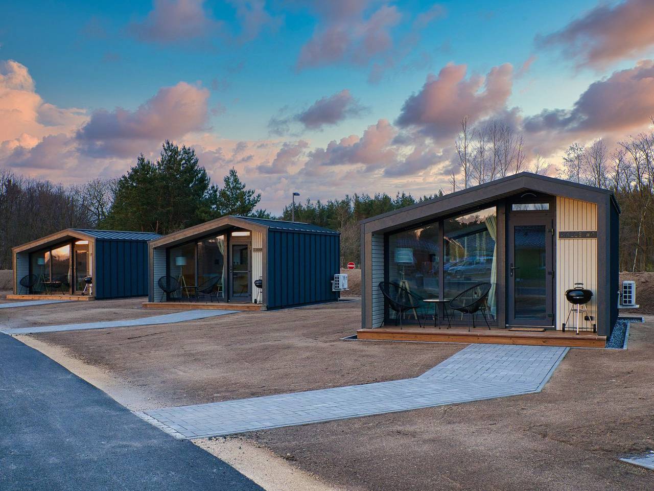 Skan-Park Ferienhäuser & Tiny Houses am Bärwalder See in Bärwalder See, Boxberg (Oberlausitz)