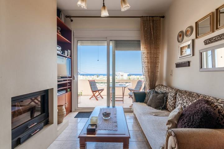 Vakantieappartement voor 2 personen, with Balkon and Terras as well as Tuin in Chersonissos