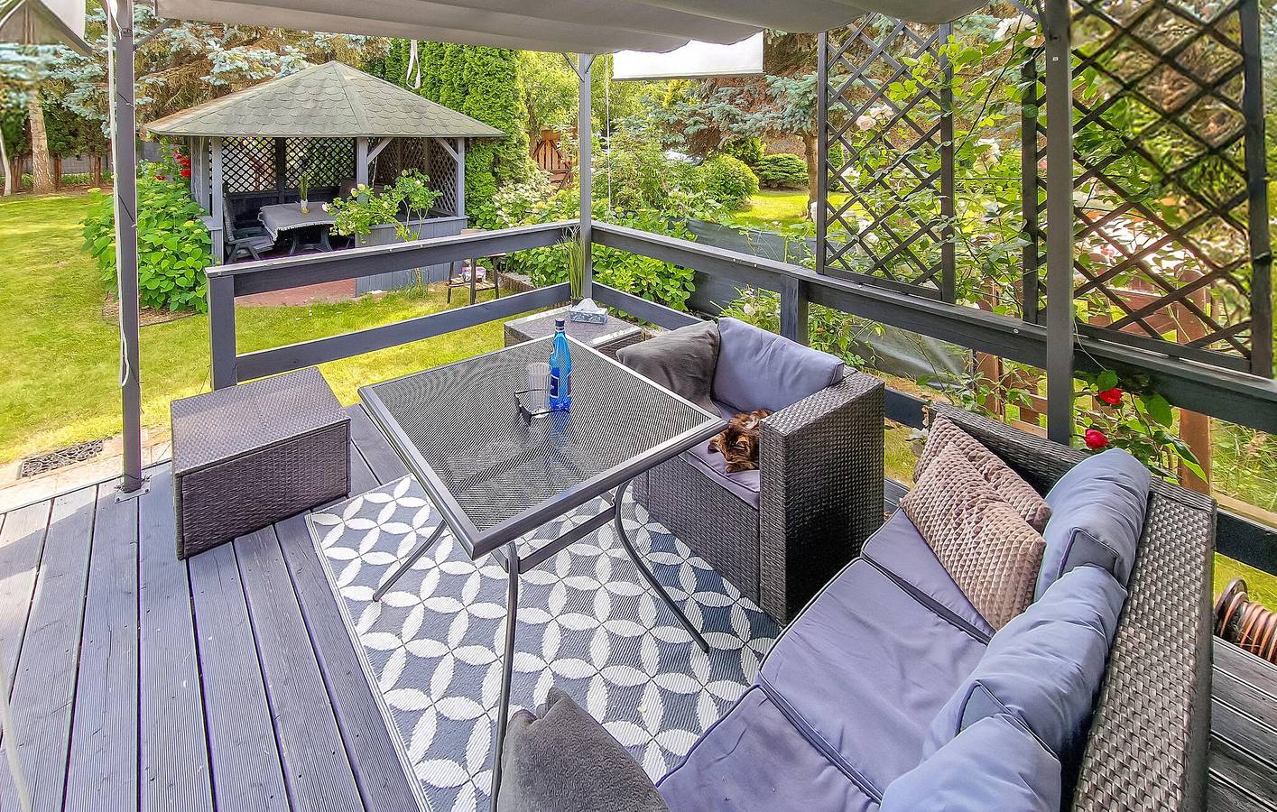 Ferienhaus für 8 Personen mit Terrasse in Nowe Warpno, Stettiner Haff