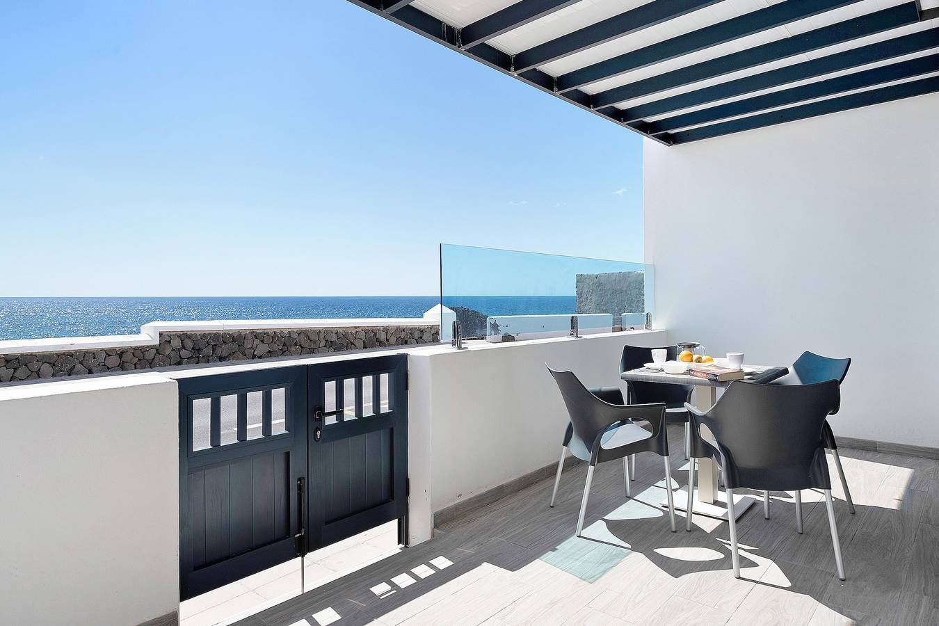 Appartement entier, Appartement de vacances "Callao Beach 3" avec vue sur la mer, terrasse et Wi-Fi in Punta de las Mujeres, Haría