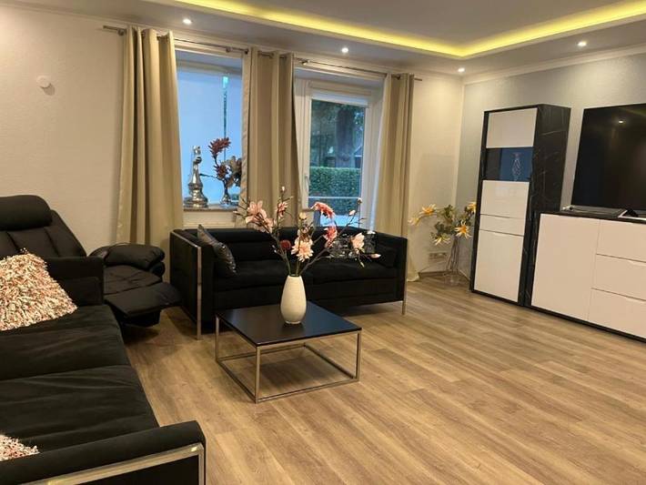 Ferienhaus für 7 Personen, mit Balkon und Terrasse sowie Garten und Ausblick in Seevetal