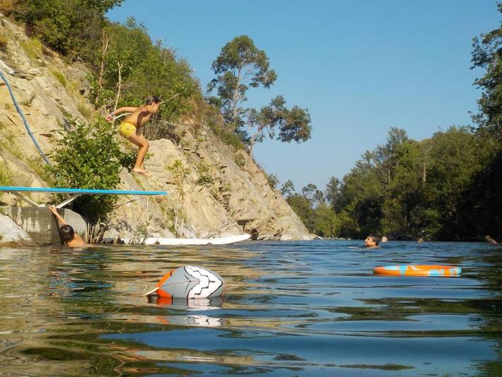 Tente pour 4 personnes, avec vue ainsi que piscine et jardin en Corse - 3