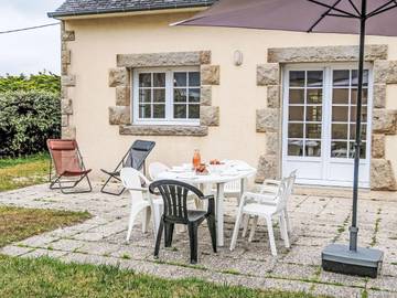 Location de vacances pour 8 personnes, avec terrasse dans Plage Vougot Plouguerneau