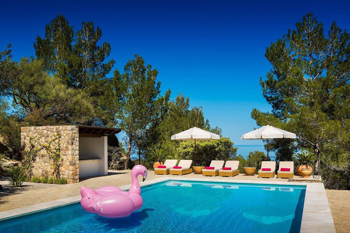 Villa für 8 Personen mit Garten in Banyalbufar, Mallorca Westen