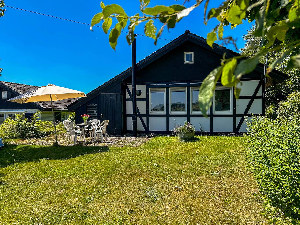 Höhenblick in Langewiese, Winterberg