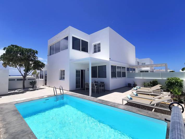 Holiday rental for 4 people, with garden in Playa Blanca