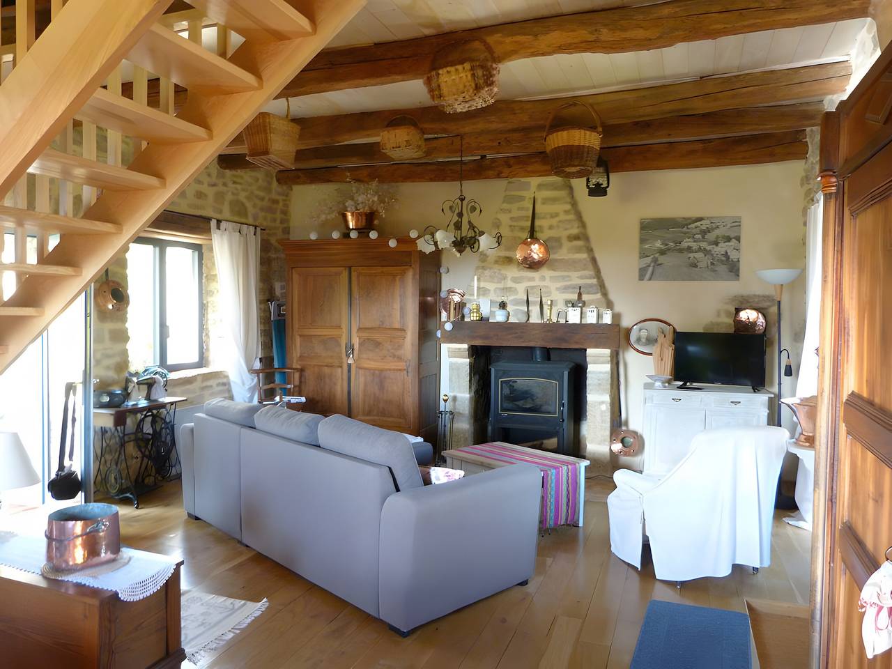 Maison typique, au calme, dans le nord Aveyron in Coubisou, Parc naturel régional de l'Aubrac