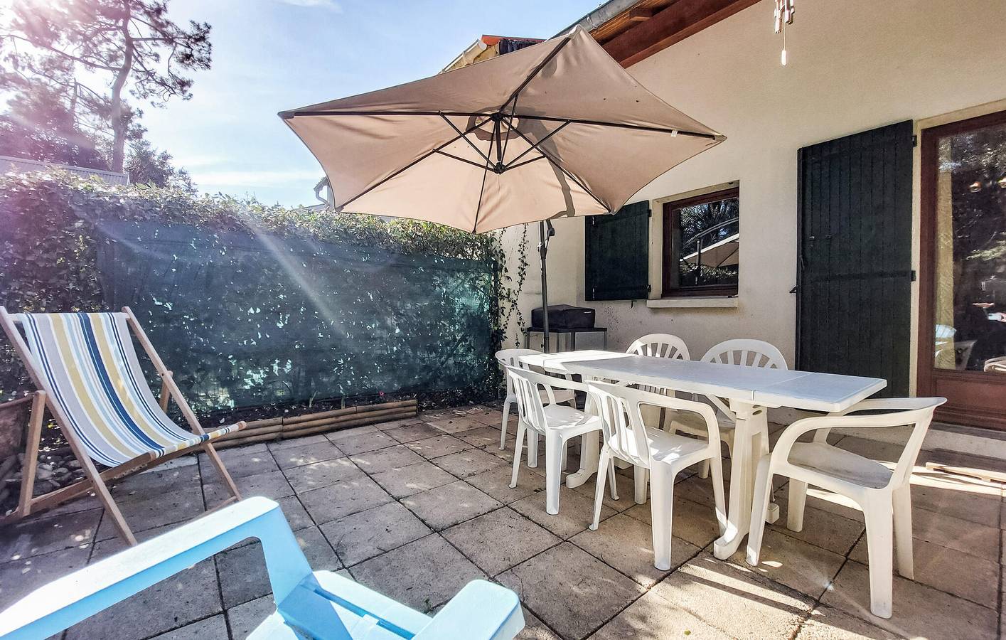 Appartement confortable avec jardin, parking et situé à 300 m de la plage de Saint-Georges in Saint-Georges-de-Didonne, Région de Rochefort