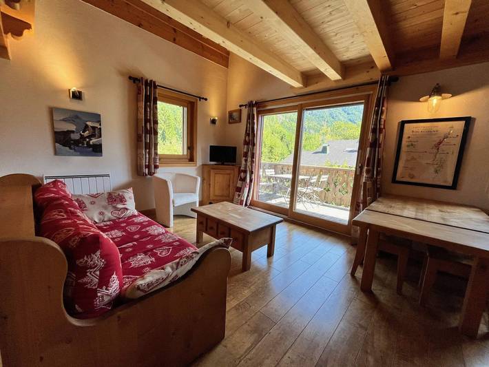 Appartement de vacances pour 6 personnes, avec balcon