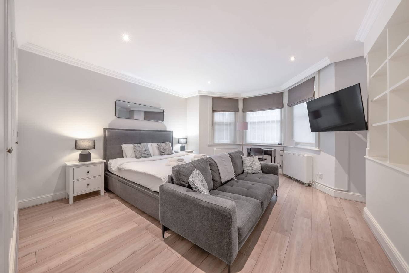 Entire studio, Comfort Studio by Harrods in Kensington and Chelsea, London