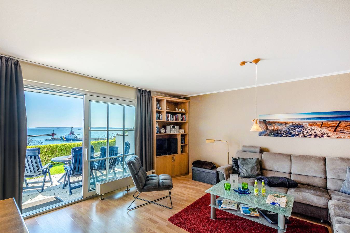 Ganze Ferienwohnung, Ferienhaus Trelleborg, Wohnung 1 Meerblick in Sassnitz, Nationalpark Jasmund