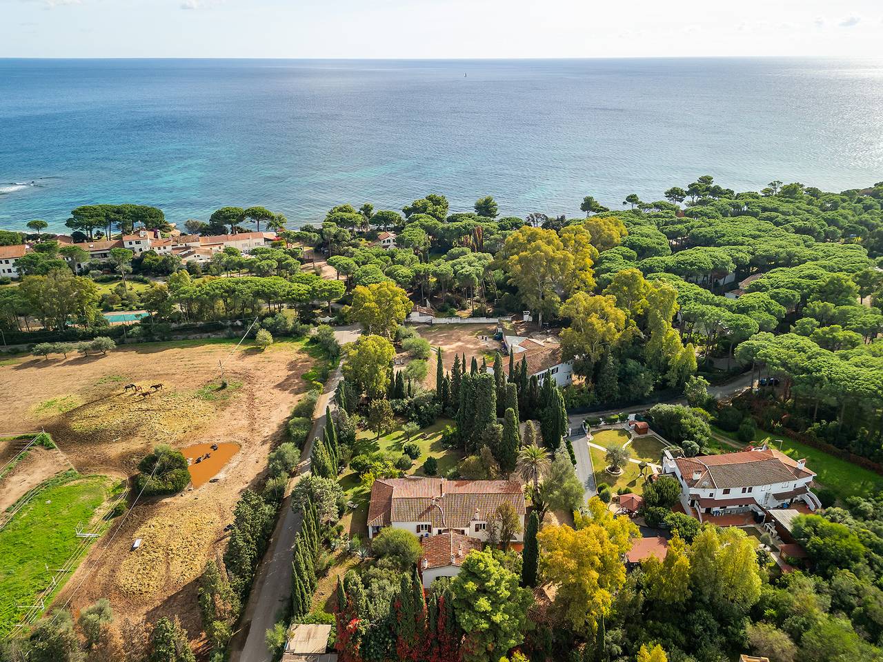 Luxury Villa Flaminia, 50 mt from the beach in Santa Margherita di Pula, Pula und Umgebung