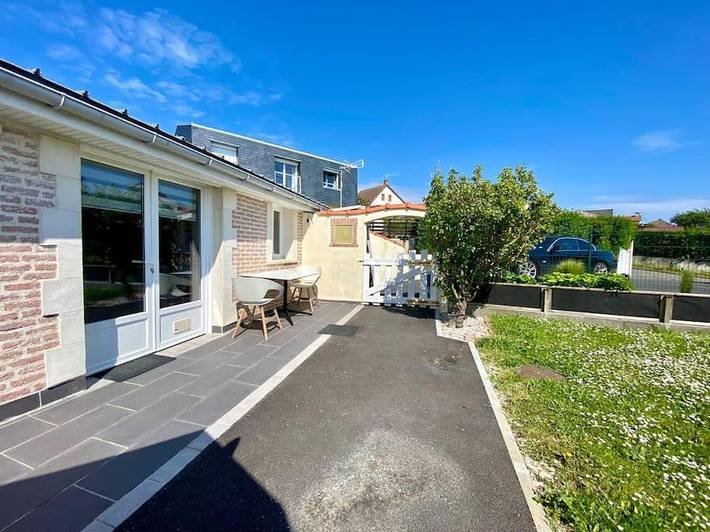 Maison de vacances pour 3 personnes, avec terrasse et jardin