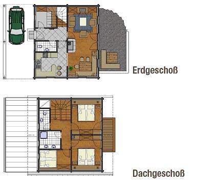 Ferienhaus für 8 Personen, mit Balkon und Terrasse in Eben am Achensee - 4