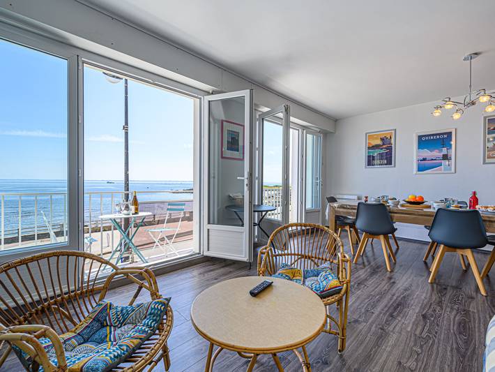 Appartement de vacances pour 4 personnes, avec balcon en Bretagne - 4