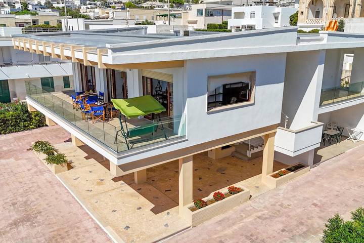 Villa pour 4 personnes, avec vue sur l’océan, adapté aux familles dans les Pouilles