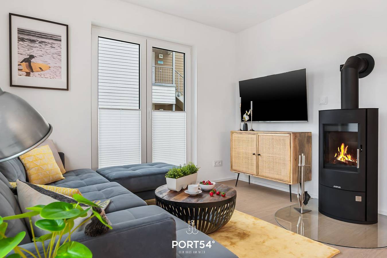Entire apartment, Peppers Beach - Infrarot-Sauna, Kamin, Dusche, Waschmaschine, Terrasse in Olpenitz, Kappeln