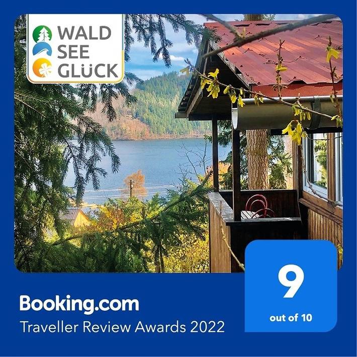 Chalet für 4 Personen, mit Balkon und Terrasse sowie Garten und Ausblick in Thüringen
