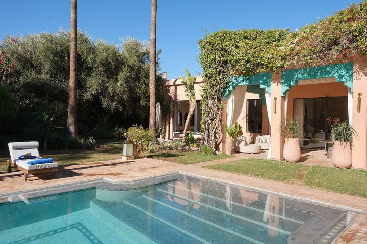 Villa pour 10 personnes, avec balcon et jardin, animaux acceptés à Marrakech - 4