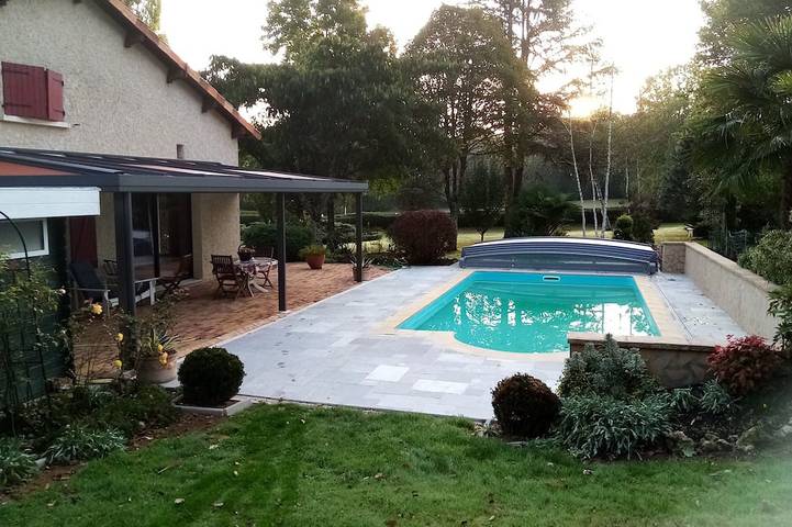 Maison de vacances pour 8 personnes, avec Terrasse et Jardin