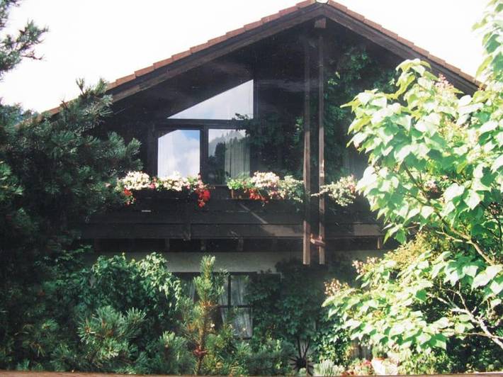 Ferienwohnung für 4 Personen, mit Balkon und Terrasse sowie Garten und Ausblick in Schiltach