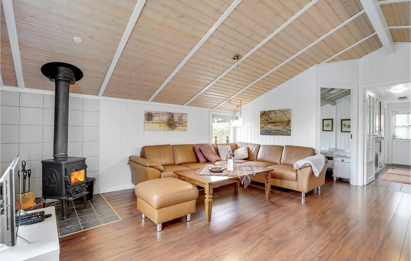 Holiday home for 5 people with terrace in Bork Havn, Ringkøbing fjord