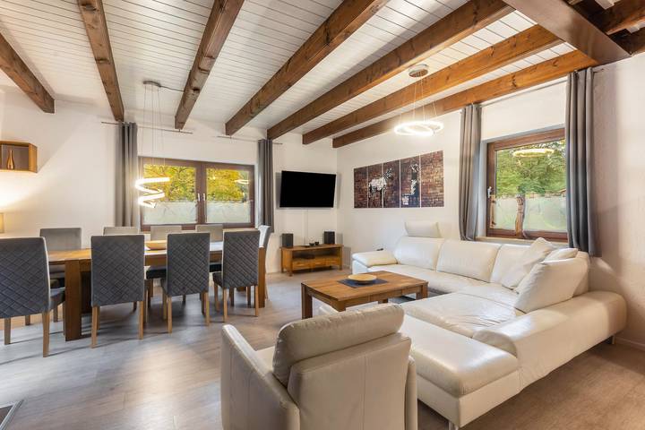 Ferienhaus 'Sophie' mit privater Terrasse, privatem Garten und Wlan in Silbersee, Frielendorf